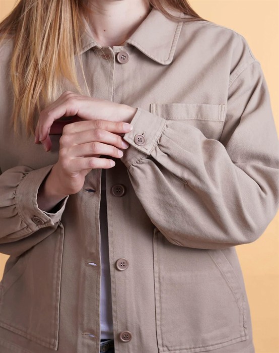 Womans Twill Overshirt 